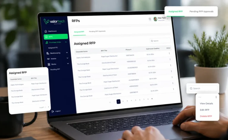 FinTech Trade & Financing Platform hero bg