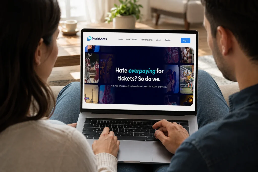 Ticketing Analytics Platform hero background image